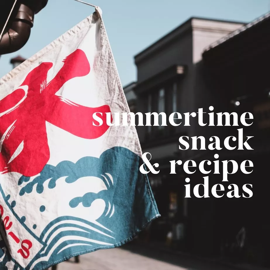 summer snack ideas in japan