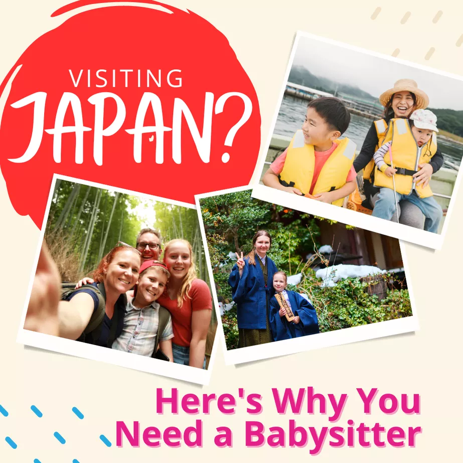 Babysitter and child in Japan