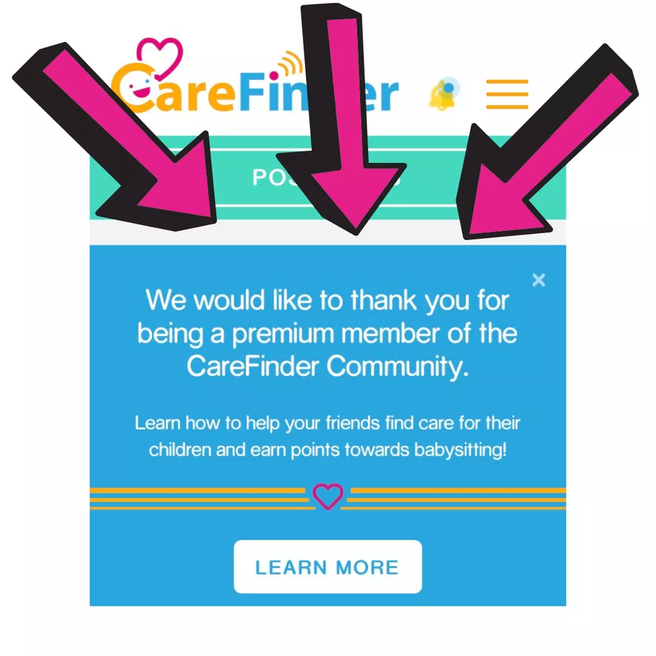 earn points toward babysitting