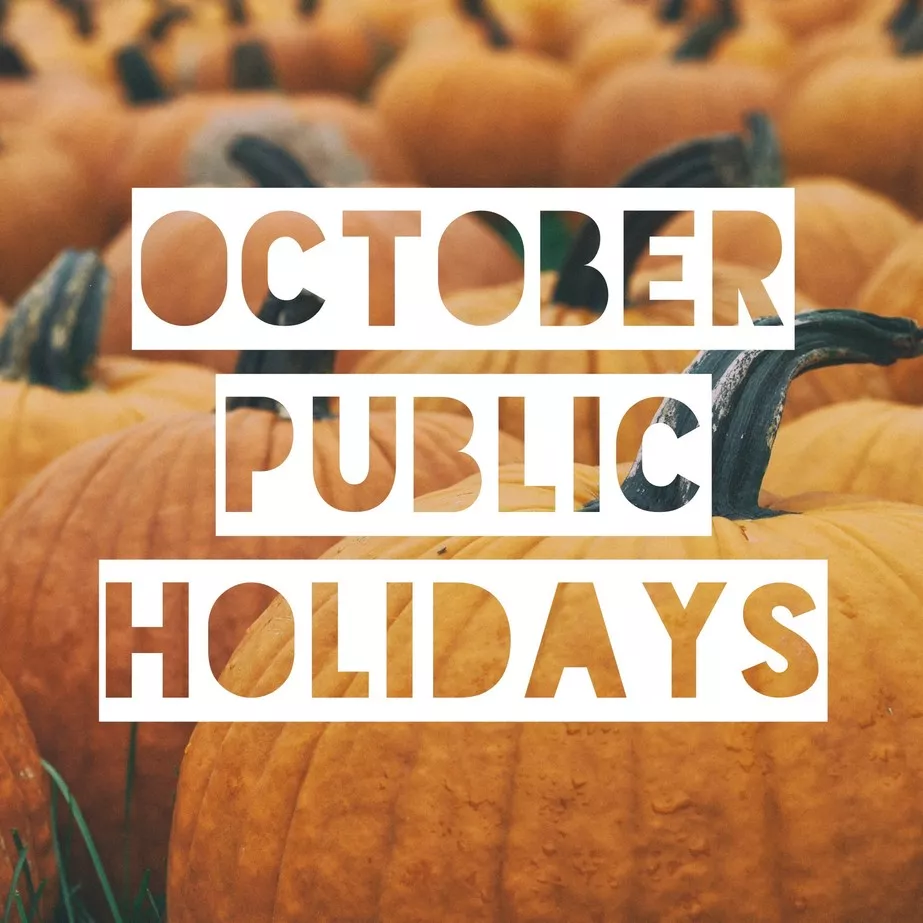 October Public Holidays in Japan