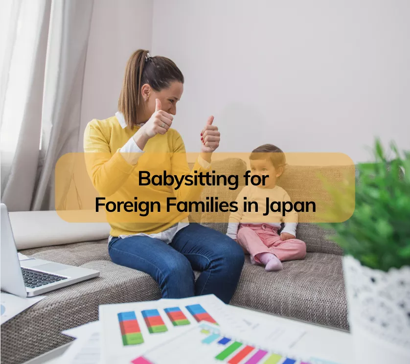 Babysitter and child