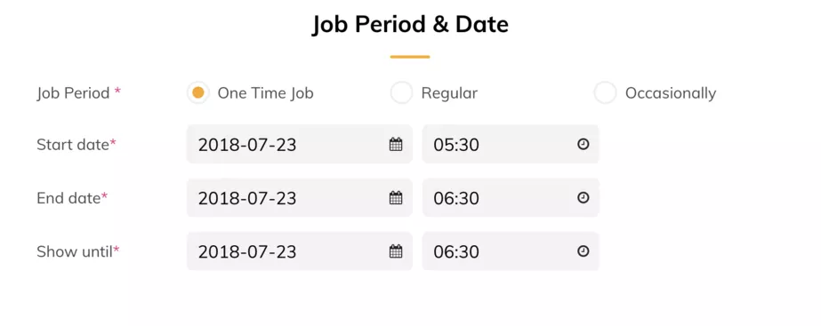 Job D One Time 3