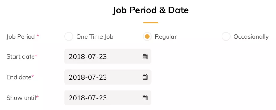 Job D Regular