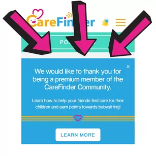 earn points toward babysitting