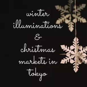 Winter Illuminations and Christmas Markets in Tokyo