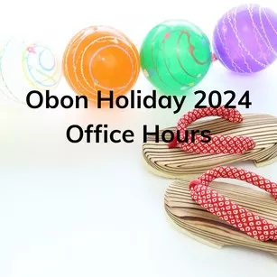 Obon Holiday 2024 Office Hours