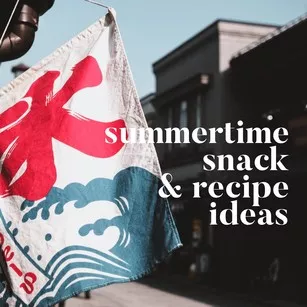 Summer in Japan snacks and recipes